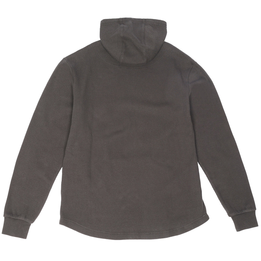 Fasthouse Robin Hooded Thermal Black - Rear View