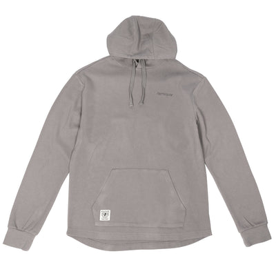 Fasthouse Robin Hooded Thermal Cloud Gray - Front View