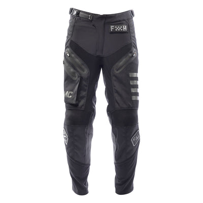 Fasthouse Off-Road Sand Cat Pant Black/Black - Front View