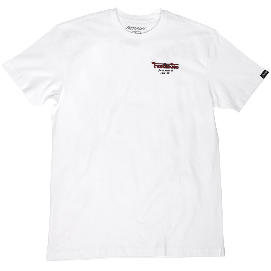 Fasthouse Savanna SS Tee White - Front View
