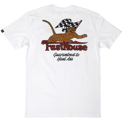 Fasthouse Savanna SS Tee White - Rear View