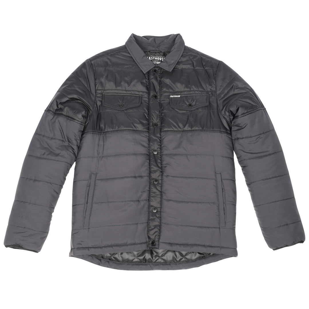 Fasthouse Sequoia Jacket Black/Black - Front View