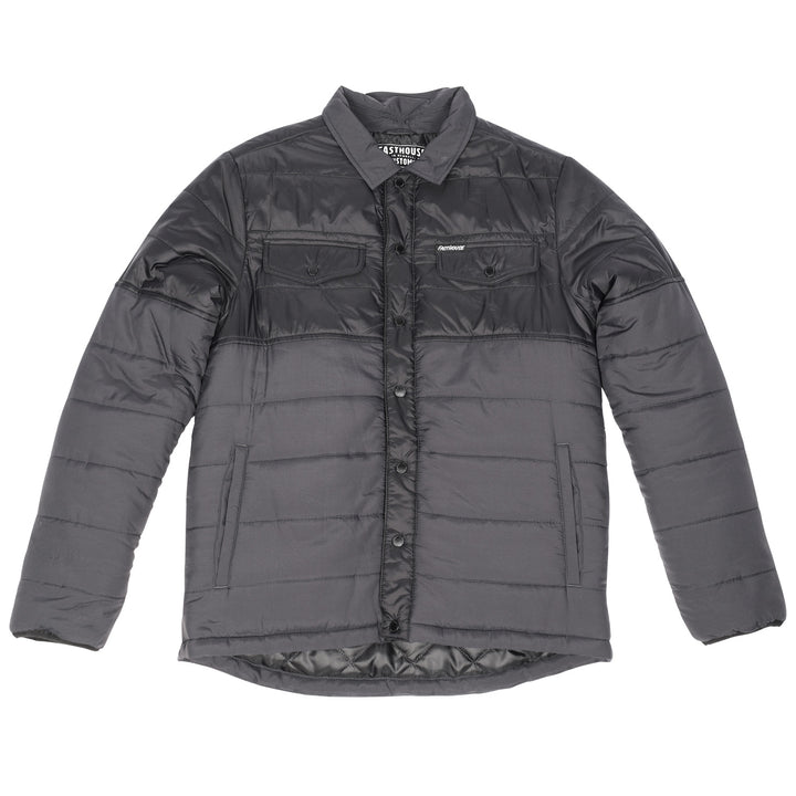 Fasthouse Sequoia Jacket Black/Black - Front View