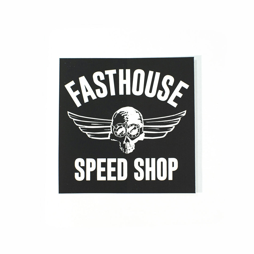 Fasthouse Skull Sticker - Flat View