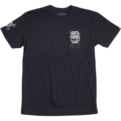 Fasthouse Slack Tee Black - Front View