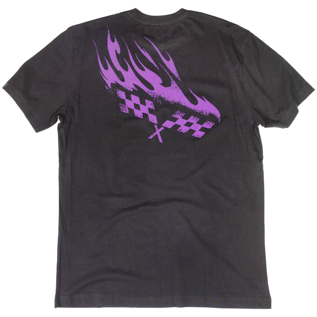 Fasthouse Sound Check SS Tee Black - Rear View