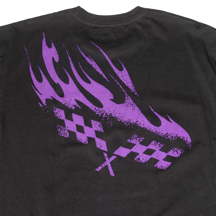 Fasthouse Sound Check SS Tee Black - Close-Up of Graphic on Back