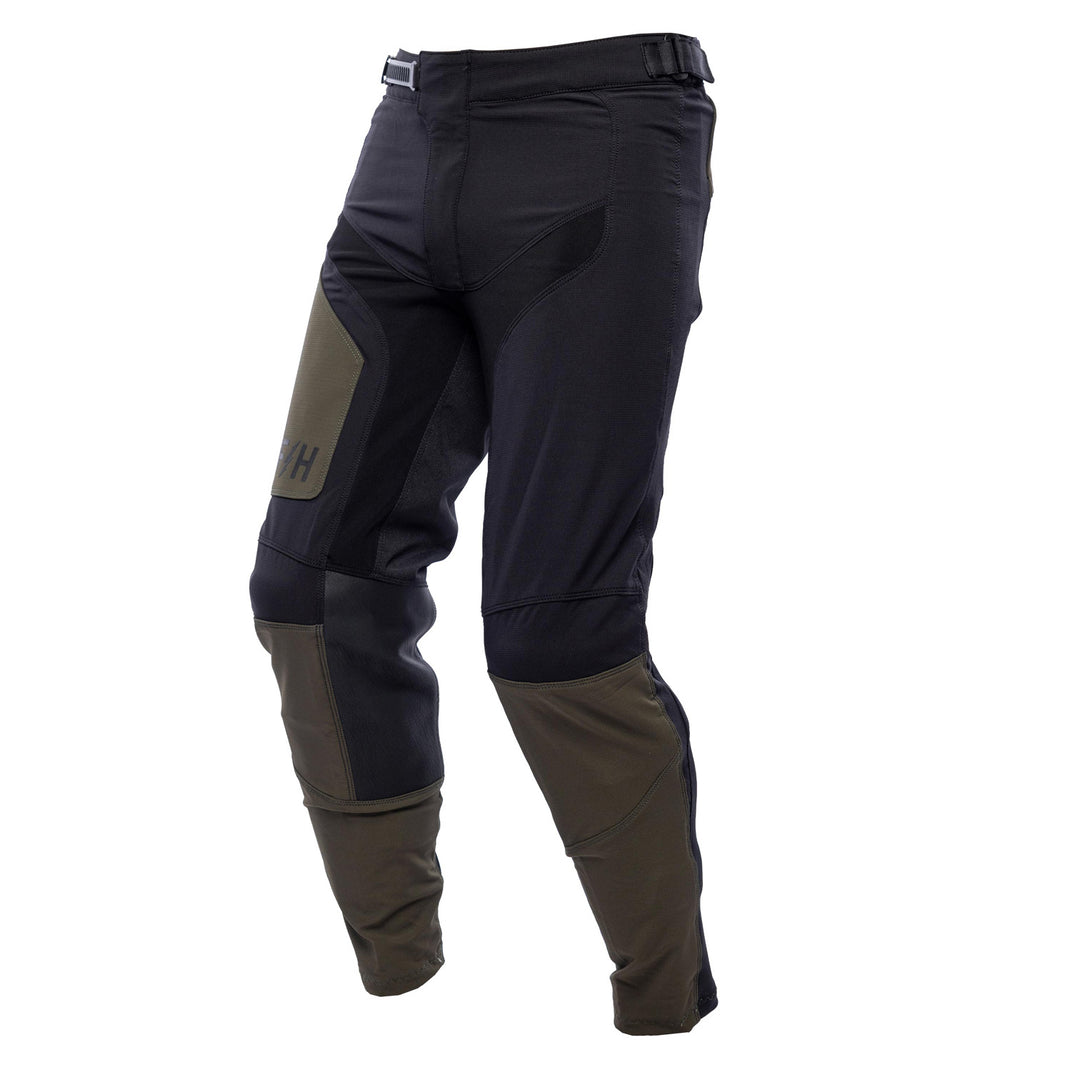 Fasthouse Sanguaro Cargo Pants Black - Front Left Side View