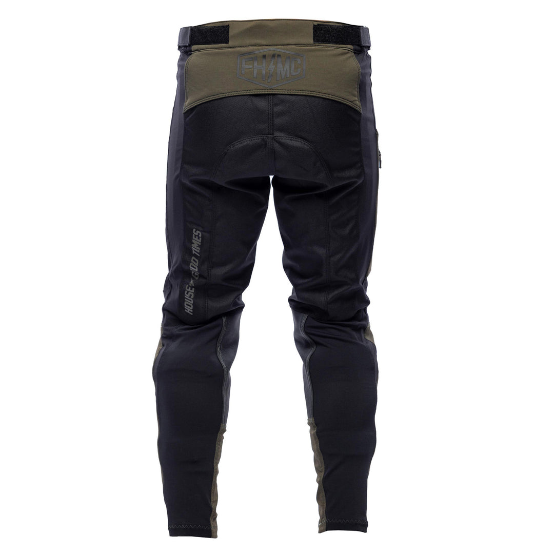 Fasthouse Sanguaro Cargo Pants Black - Rear View