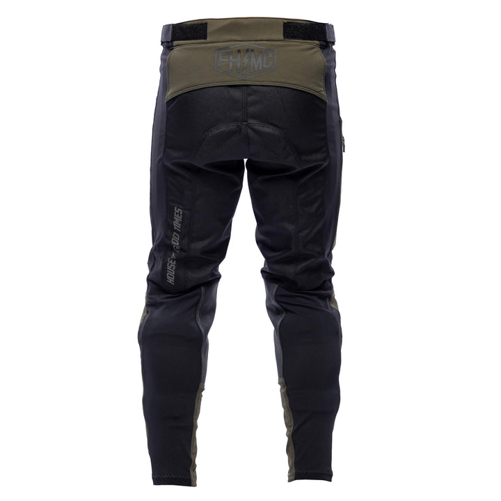 Fasthouse Sanguaro Cargo Pants Black - Rear View