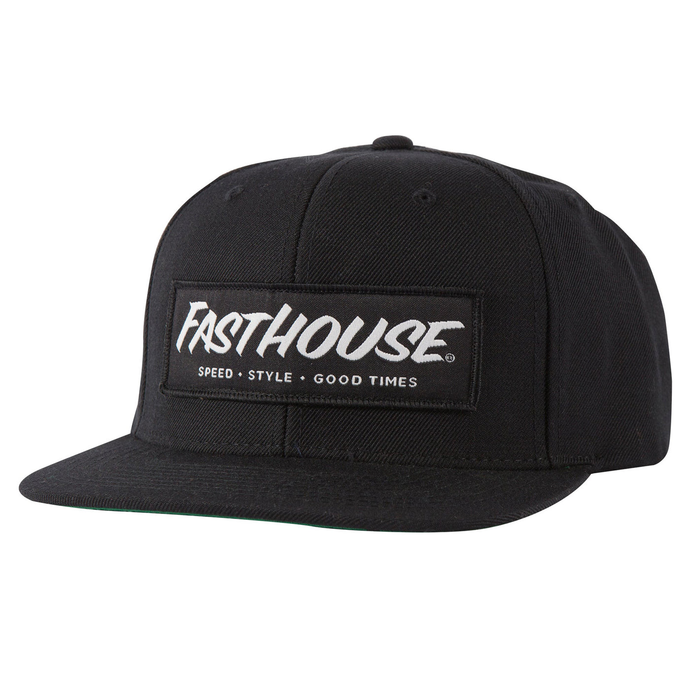 Fasthouse Speed Style Good Times Hat Black - Front View