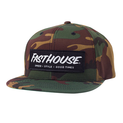 Fasthouse Speed Style Good Times Hat Camo - Front View