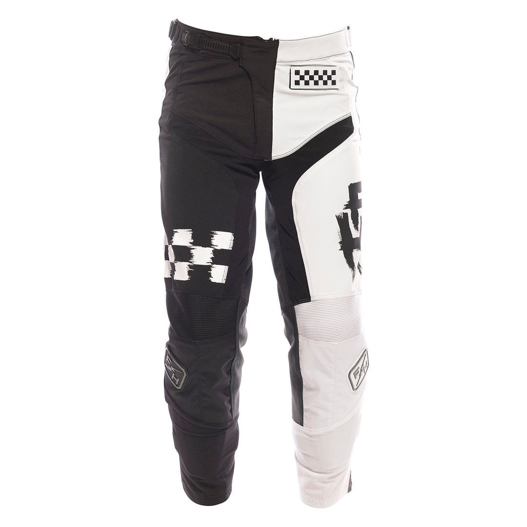 Fasthouse Speed Style Jester Pant Black/White - Front View