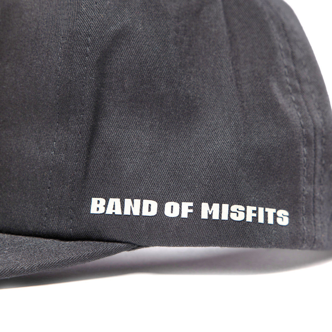 Fasthouse Spanner Hat Black - Close-Up of Side Graphic