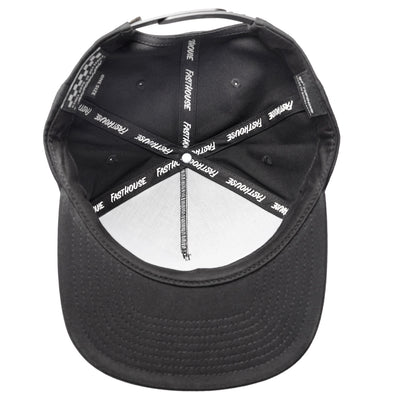 Fasthouse Spanner Hat Black - Bottom Up View