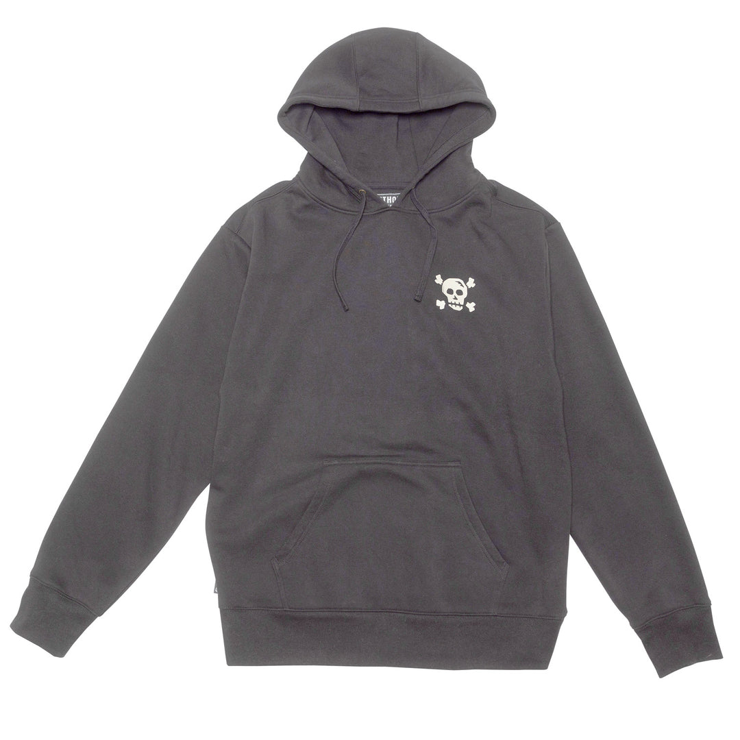 Fasthouse Seaver Hooded Pullover Black - Front View