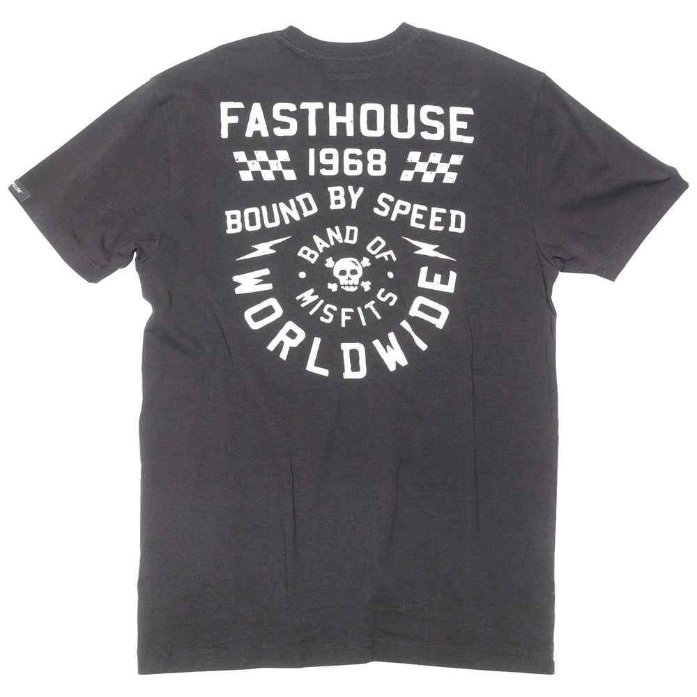 Fasthouse Seaver SS Tee Black - Rear View