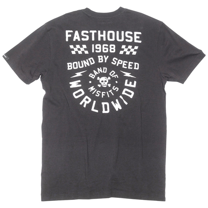 Fasthouse Seaver SS Tee Black - Rear View