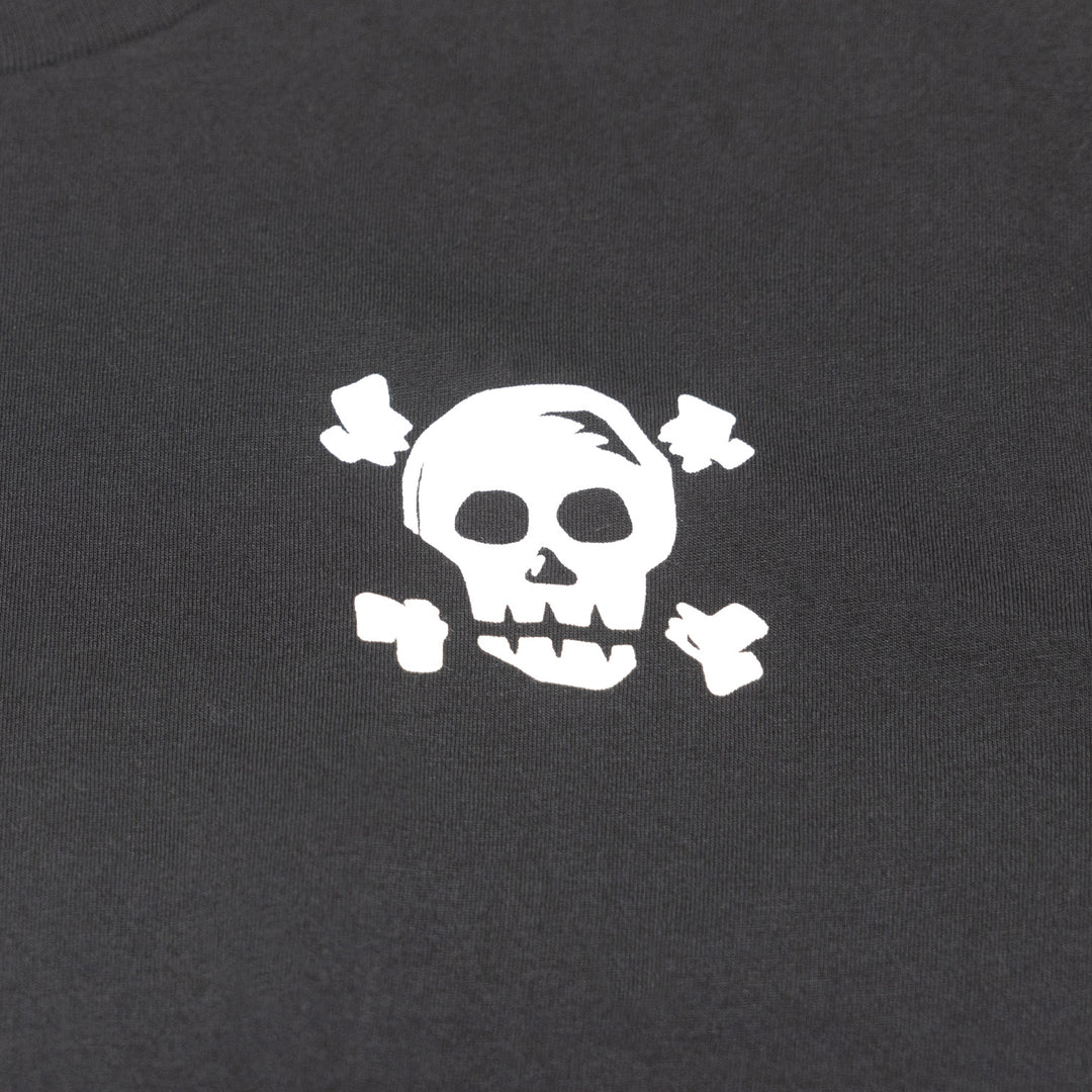 Fasthouse Seaver SS Tee Black - Close-Up of Graphic on Front