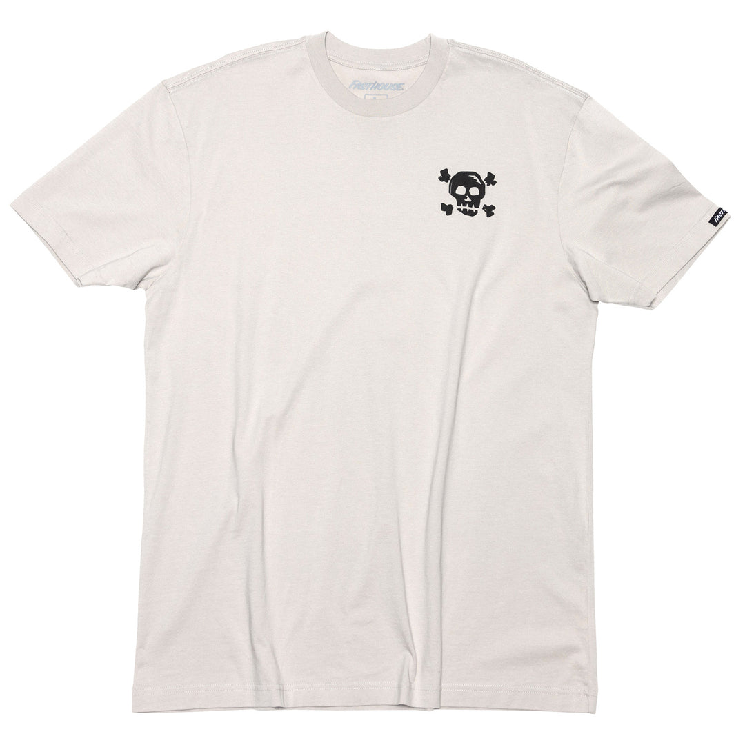 Fasthouse Seaver SS Tee Light Gray - Front View