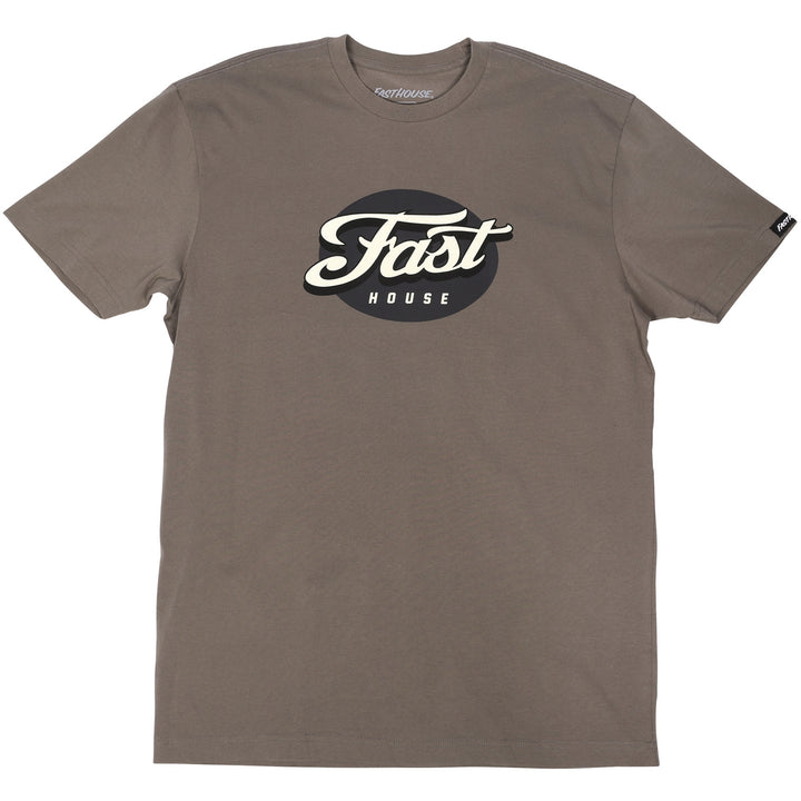 Fasthouse Tasker SS Tee Gull Gray - Front View