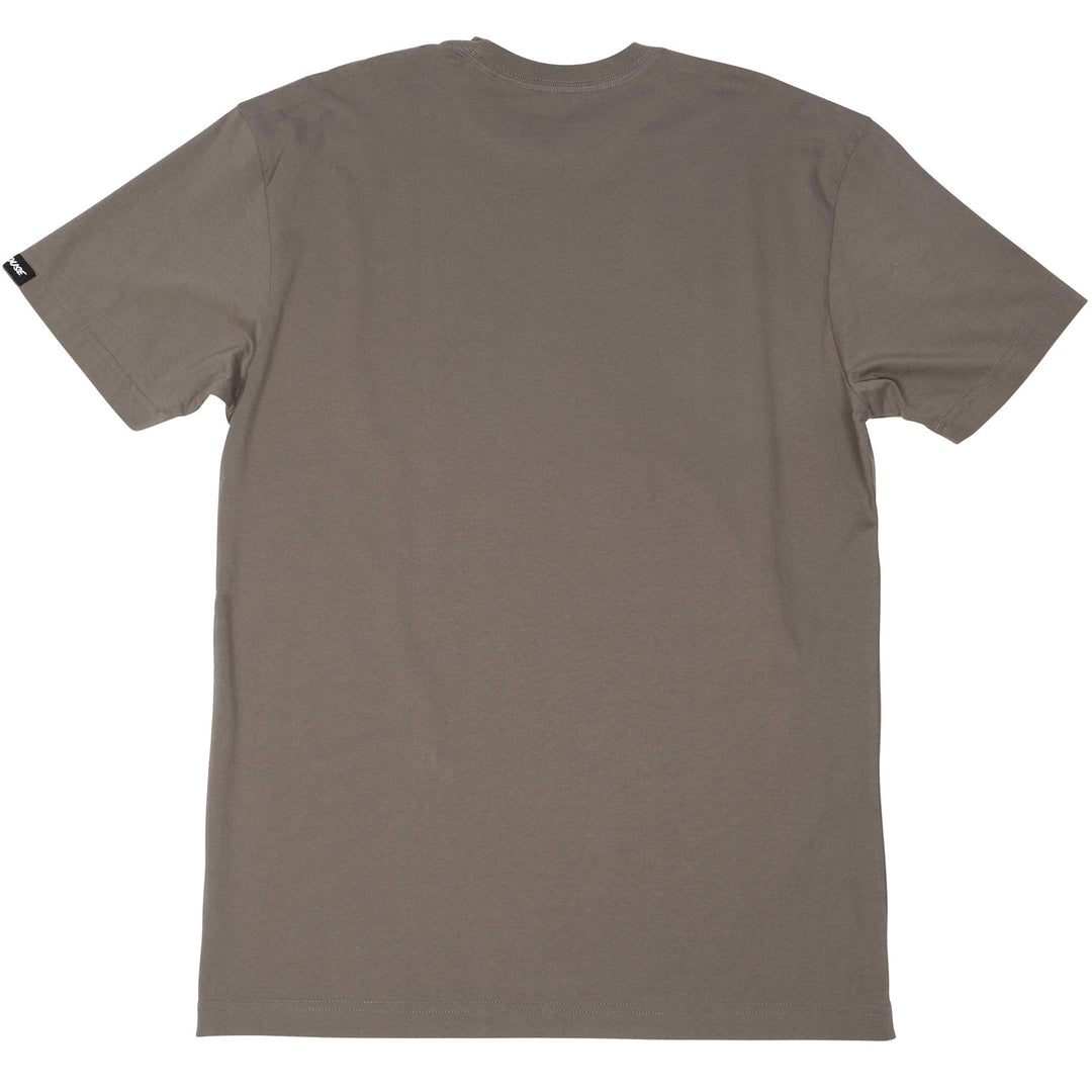 Fasthouse Tasker SS Tee Gull Gray - Rear View