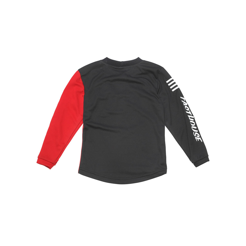 Fasthouse Toddler Akin Jersey Red/Black - Rear View
