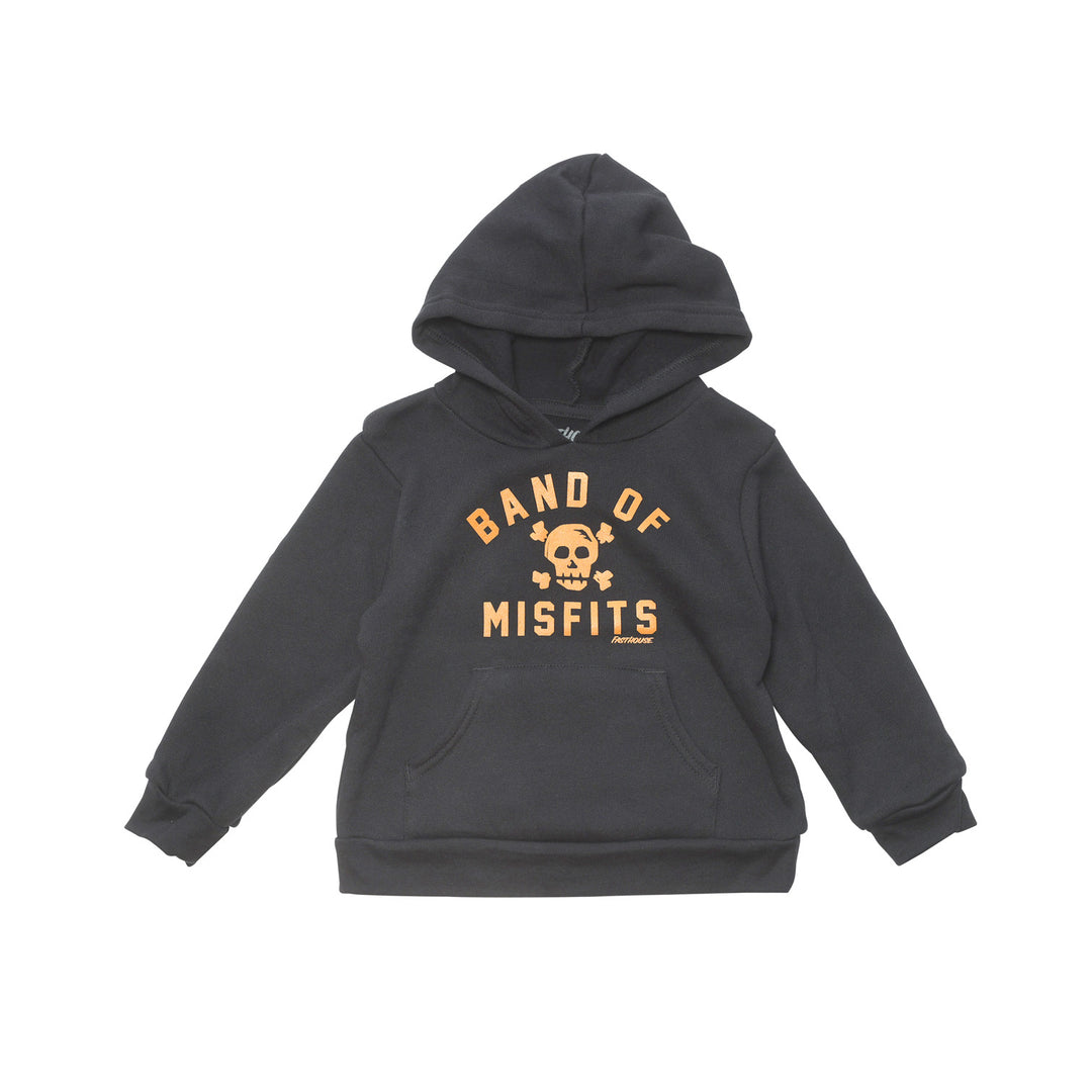 Fasthouse Toddler Capone Hooded Pullover Black - Front View