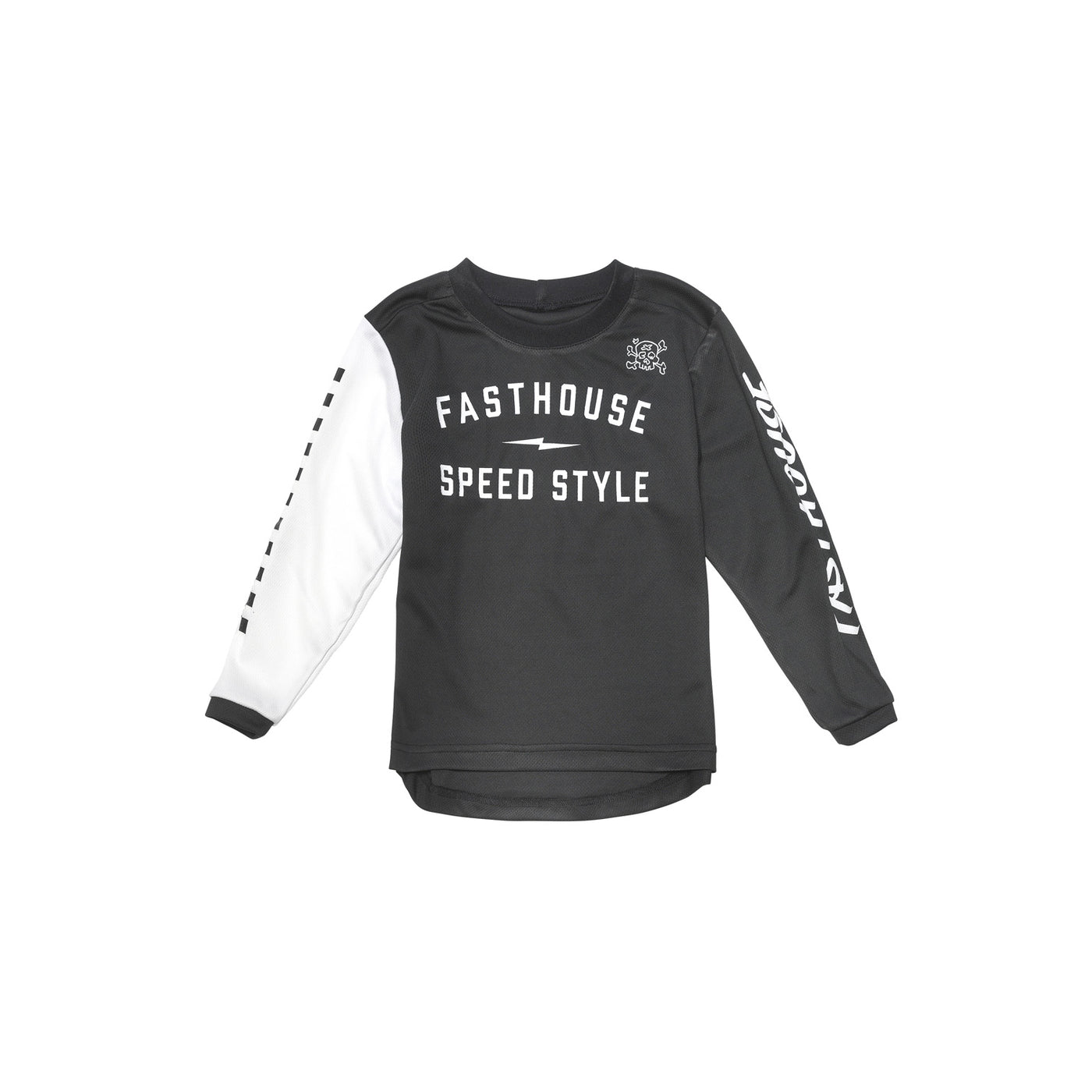 Fasthouse Toddler El Nino Jersey Black - Front View