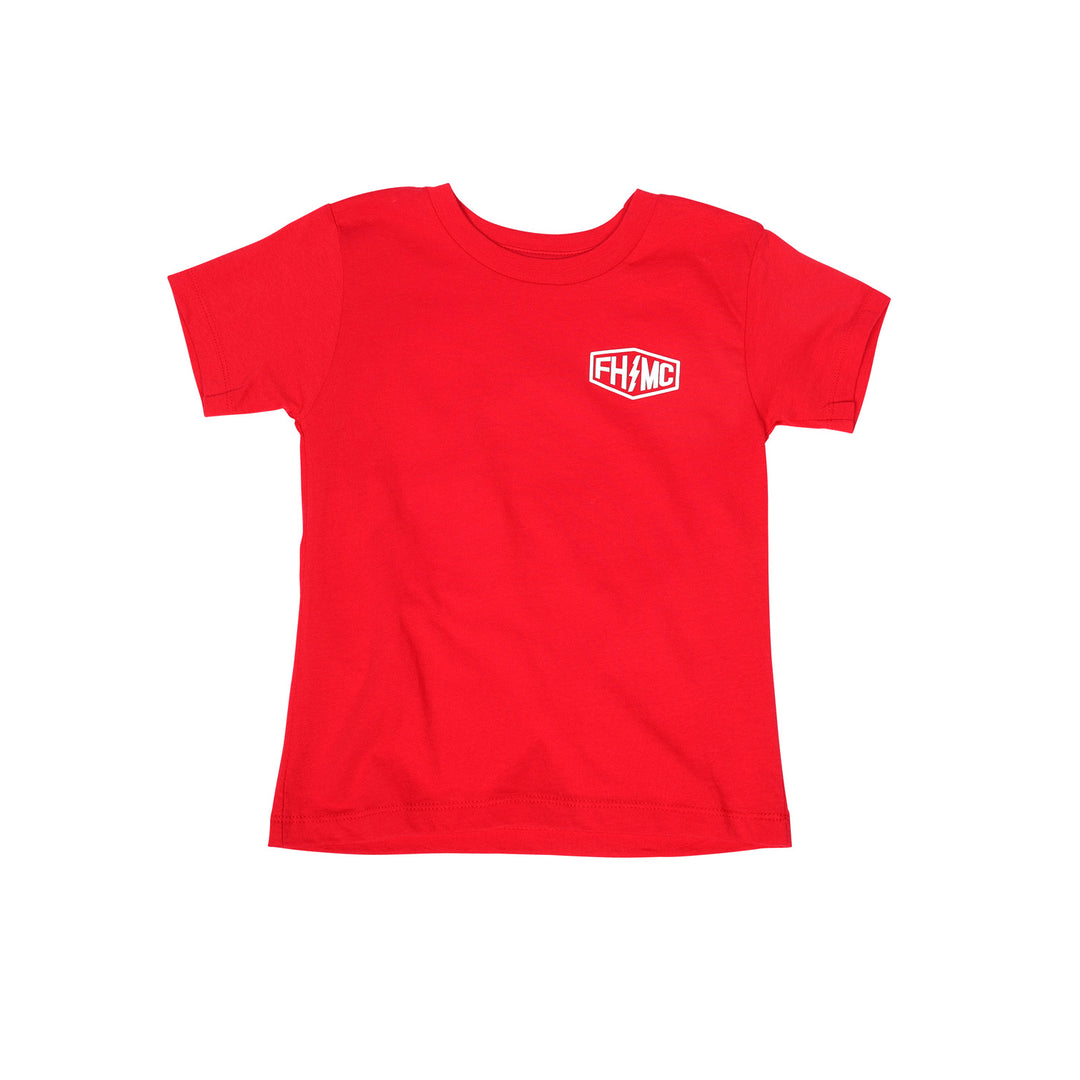 Fasthouse Toddler Gibson SS Tee Red - Front View