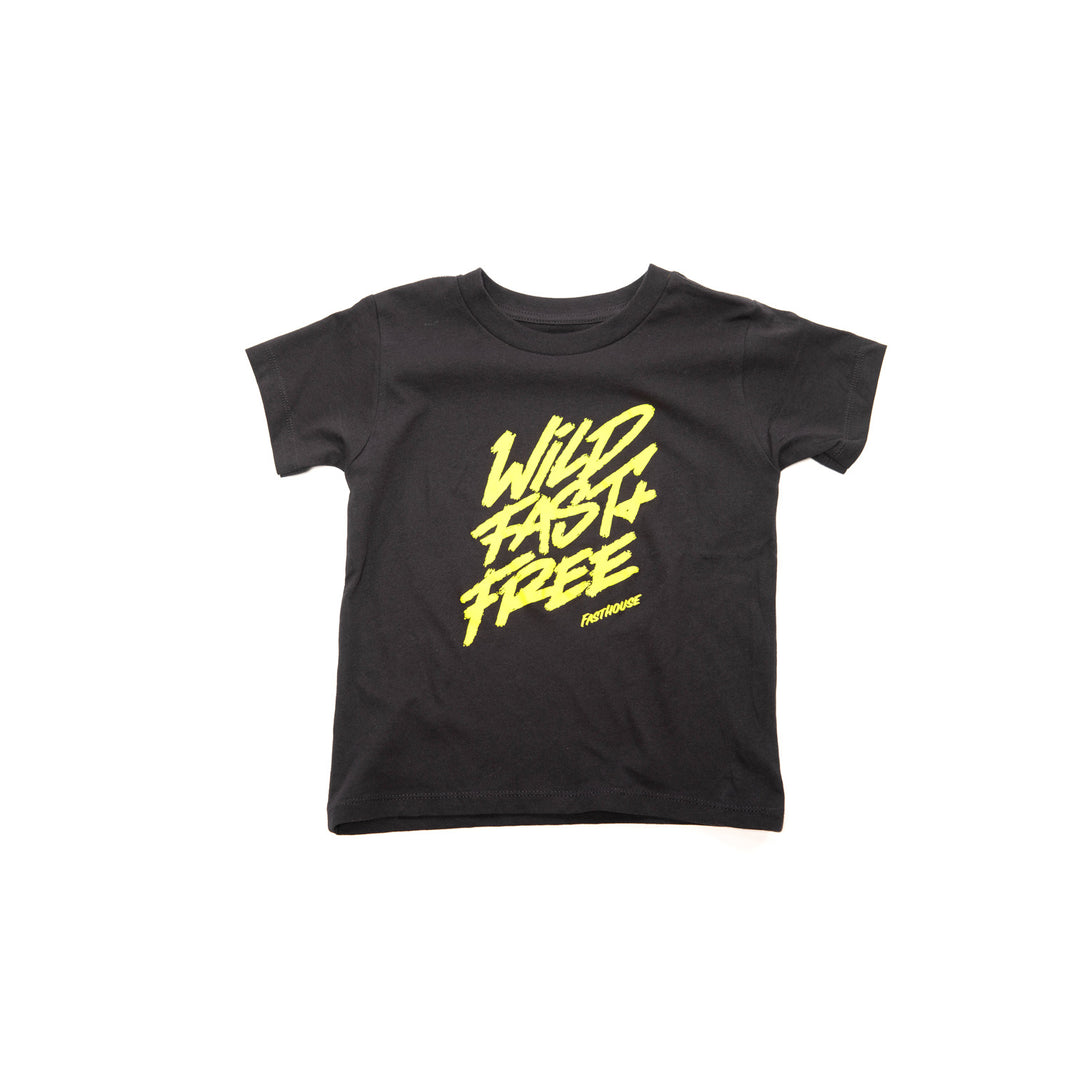 Fasthouse Toddler WFF SS Tee Black - Front View