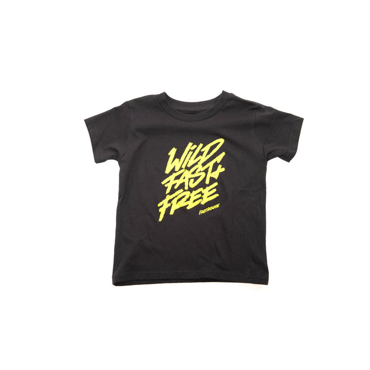 Fasthouse Toddler WFF SS Tee Black - Front View