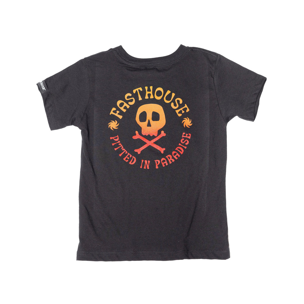 Fasthouse Toddler Lost Boys SS Tee Black - Rear View