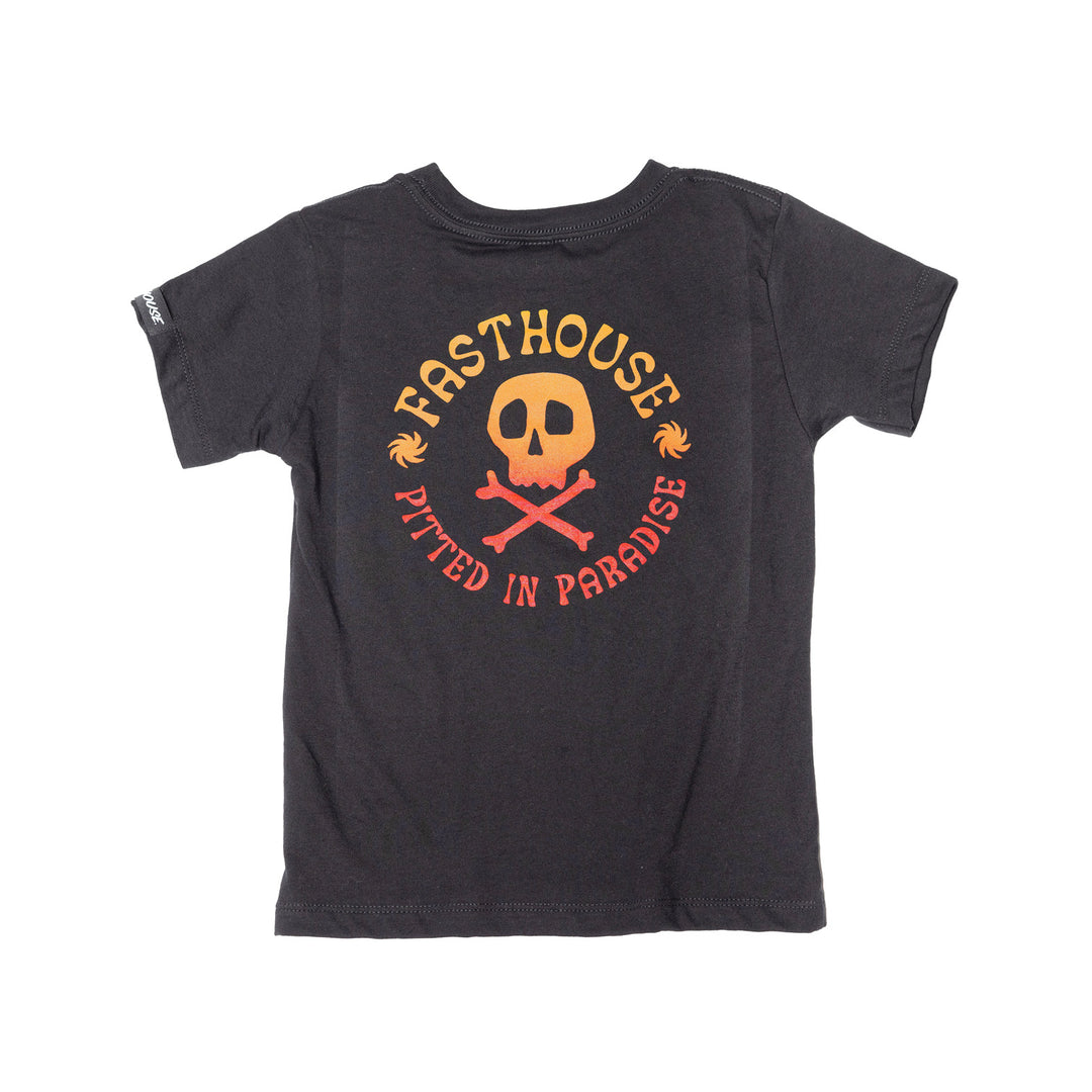 Fasthouse Toddler Lost Boys SS Tee Black - Rear View