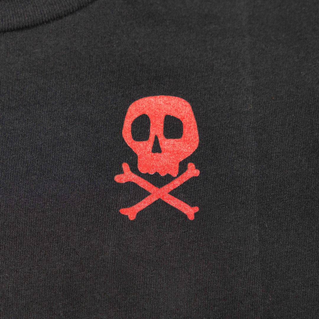 Fasthouse Toddler Lost Boys SS Tee Black - Close-Up of Graphic on Front