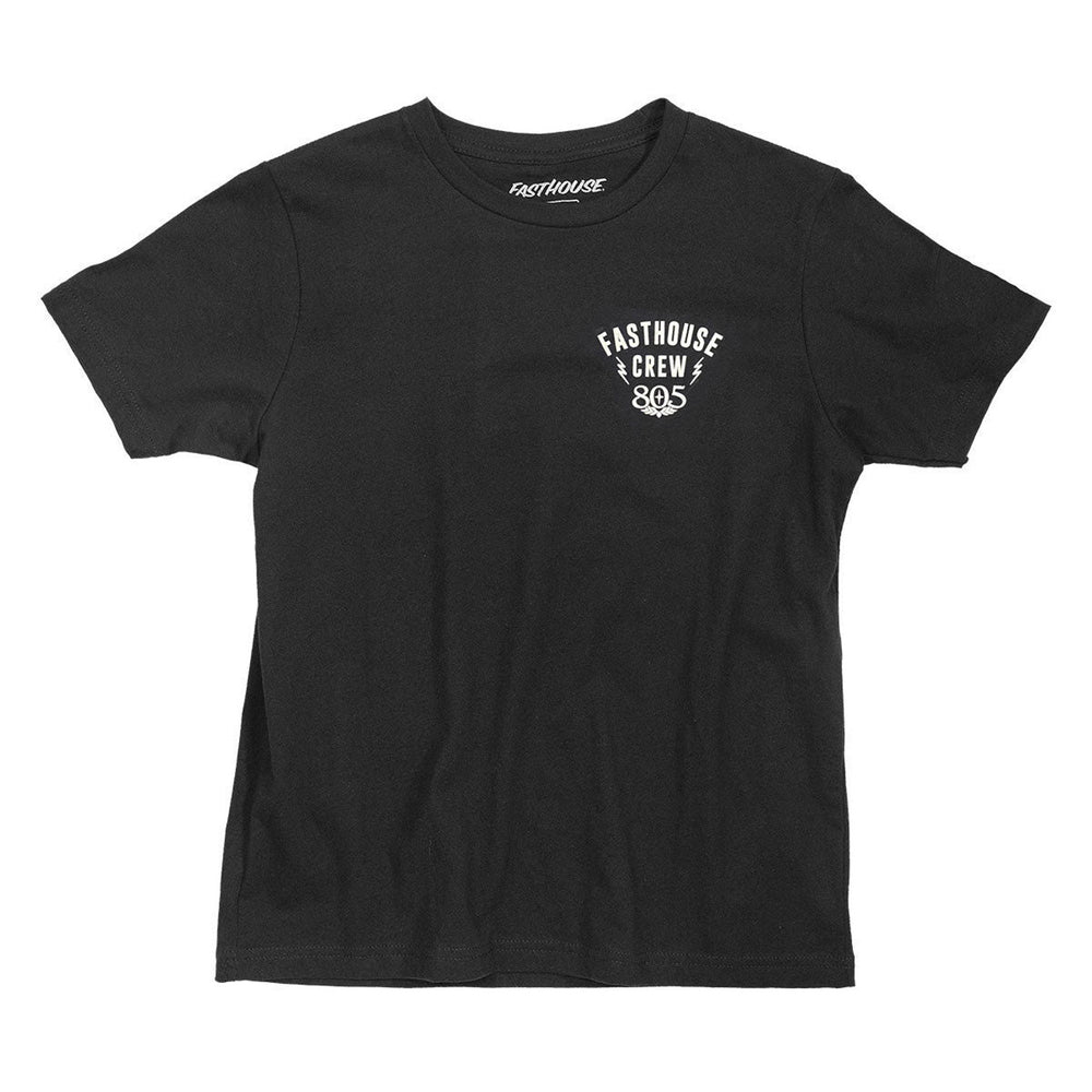 Fasthouse Team Tee Black - Front View