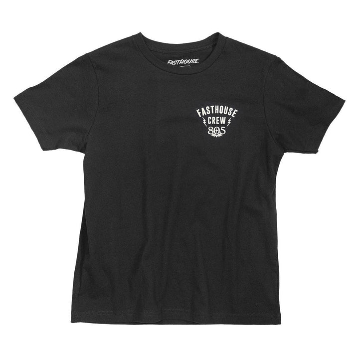 Fasthouse Team Tee Black - Front View