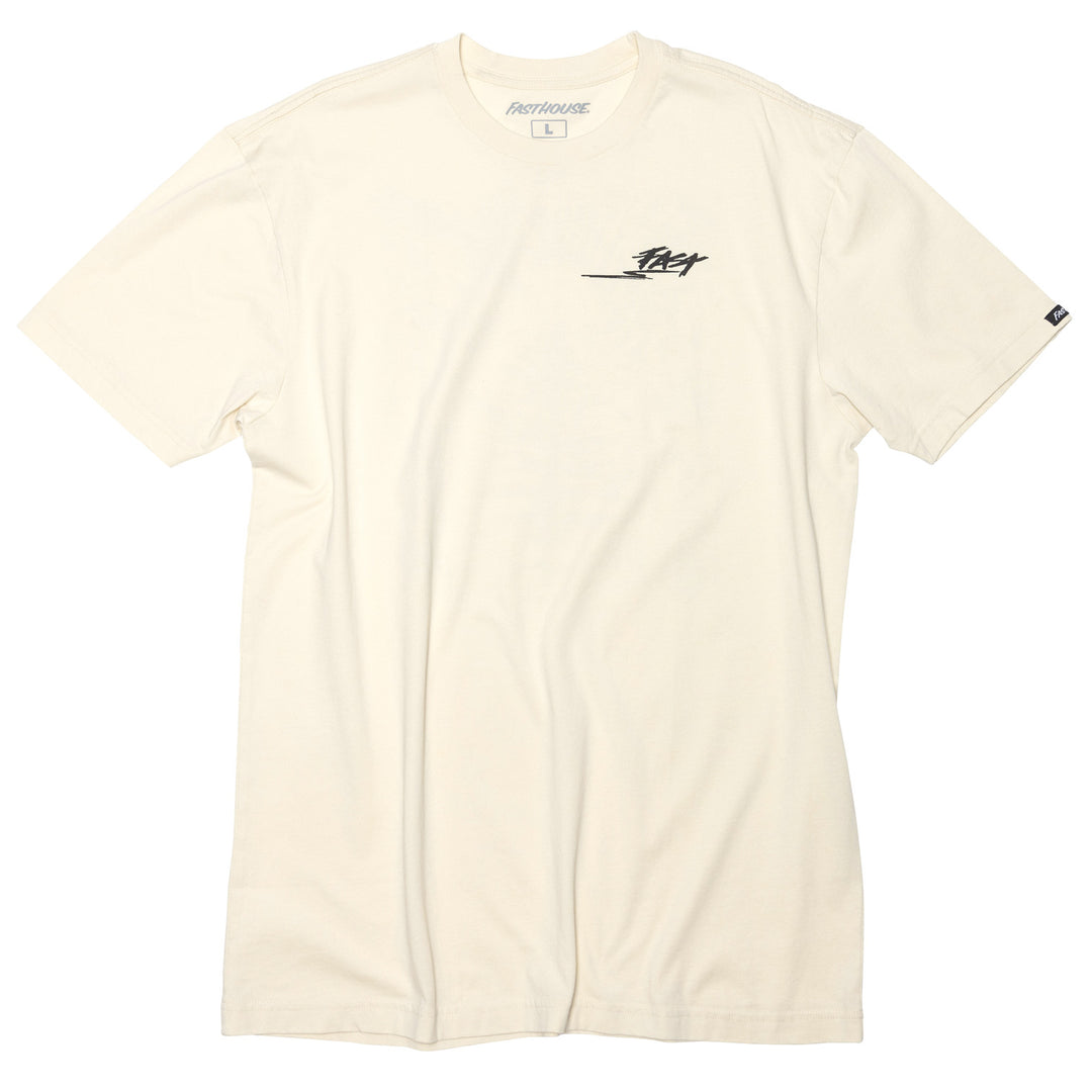Fasthouse Tomahawk SS Tee Natural - Front View