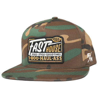 Fasthouse Toll Free Hat Camo - Front View