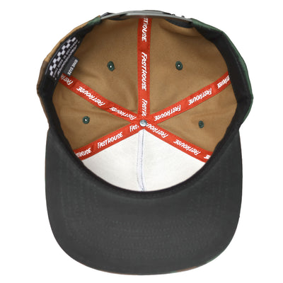 Fasthouse Toll Free Hat Camo - Bottom Up View