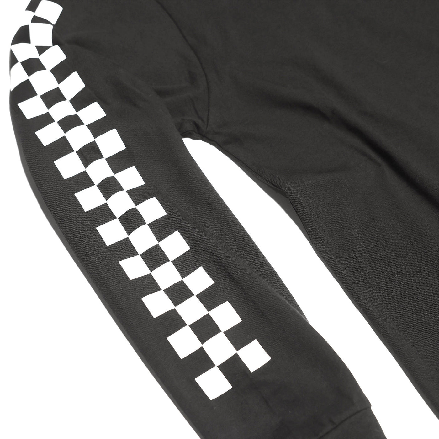 Fasthouse Tavern Long Sleeve Tee Black - Close-Up of Graphic on Sleeve