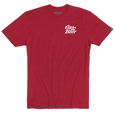 Fasthouse Tavern Tee Cardinal - Front View