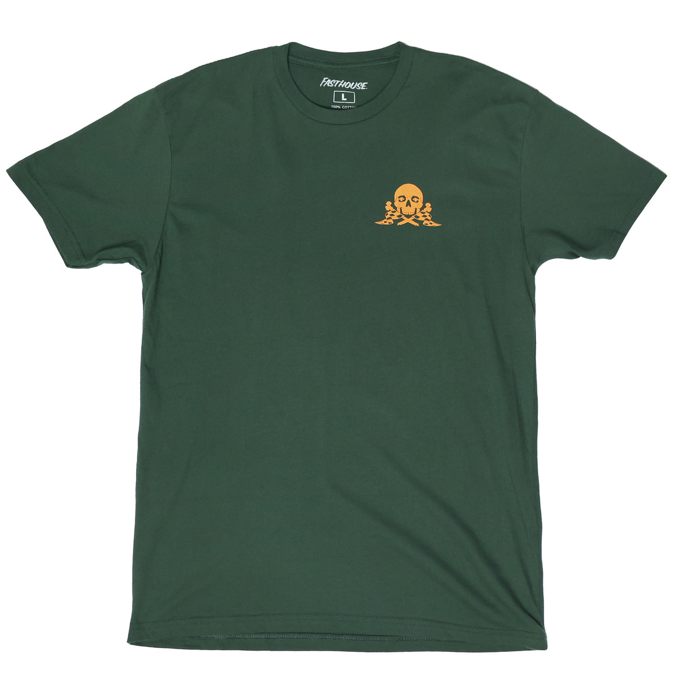 Fasthouse Undisputed SS Tee Forest Green - Front View