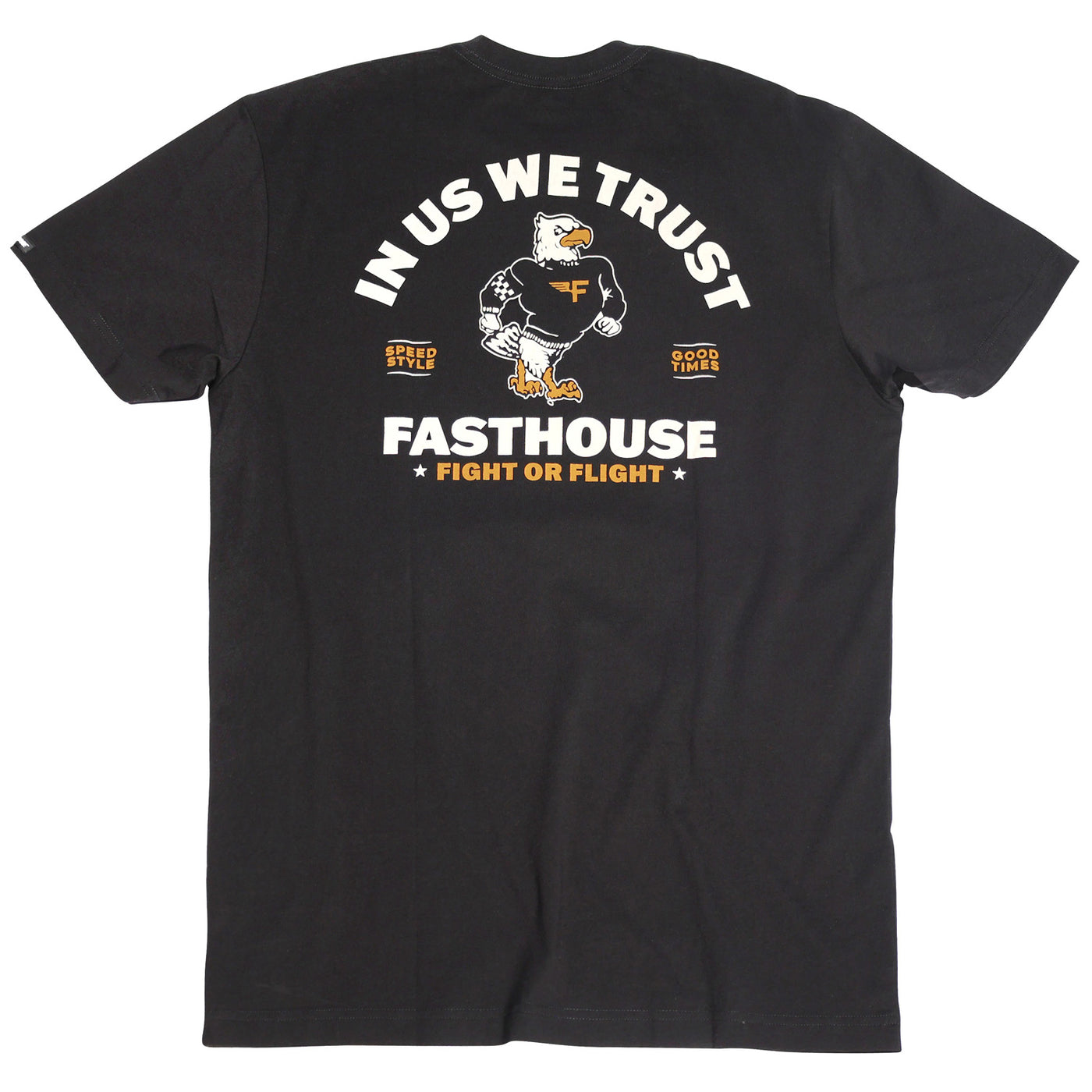 Fasthouse Unite SS Tee Black - Rear View