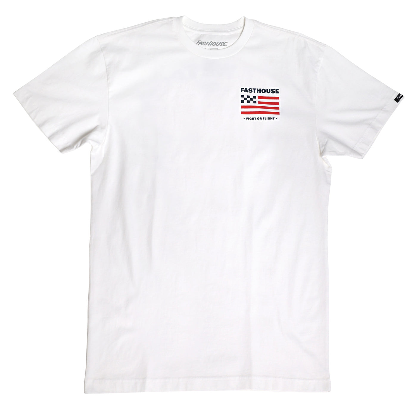 Fasthouse Unite SS Tee White - Front View