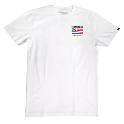 Fasthouse Unite SS Tee White - Front View