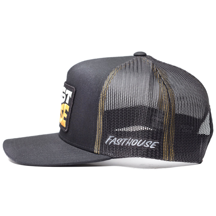 Fasthouse Utopia Hat Black - Side View