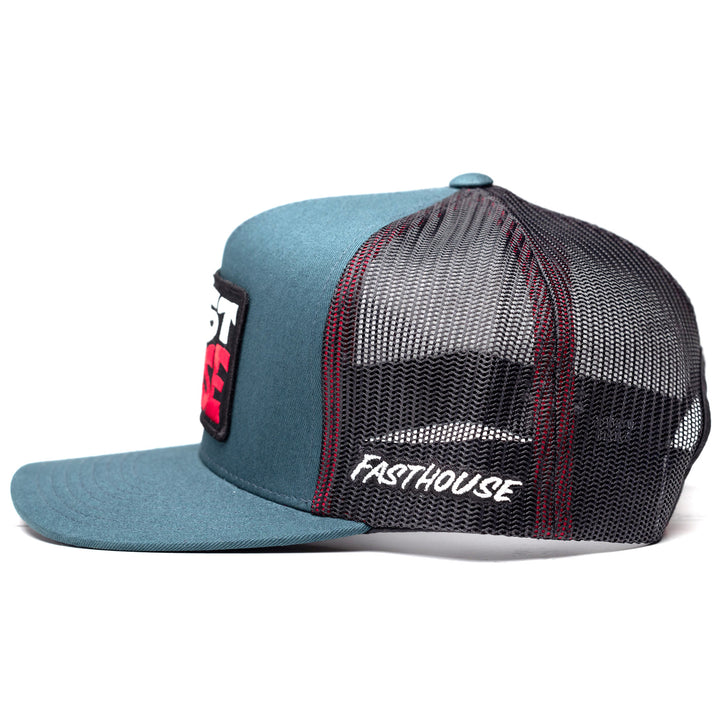 Fasthouse Utopia Hat Dark Indigo - Side View