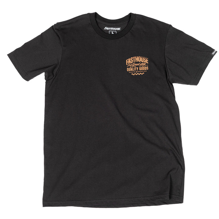 Fasthouse Virtue SS Tee Black - Front View