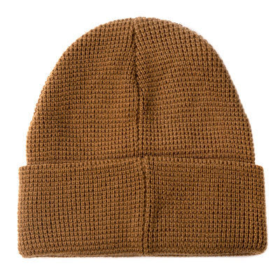 Fasthouse Waffle Beanie Camel - Rear View